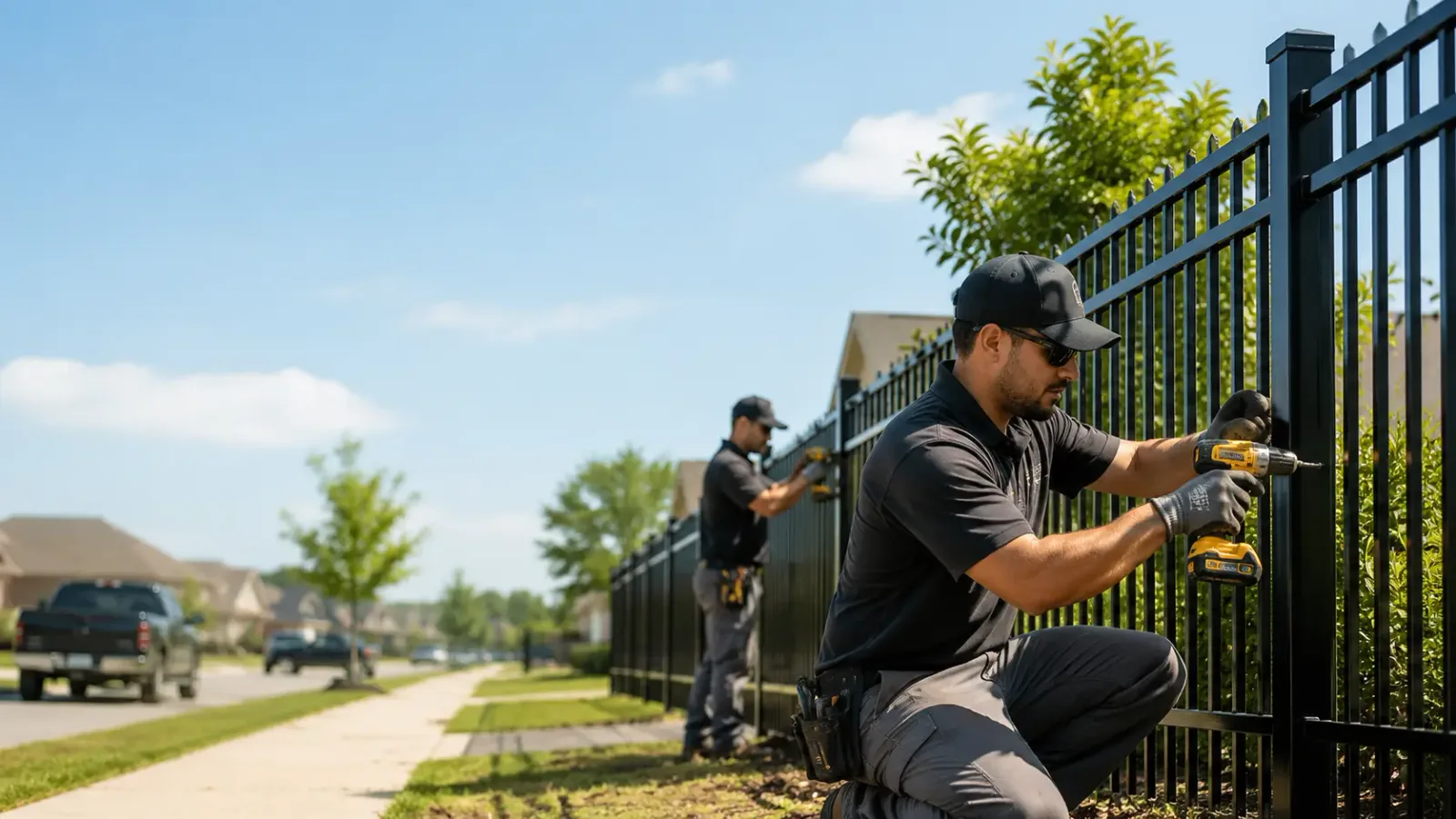 Metal Fence Installation in Fayette, IA